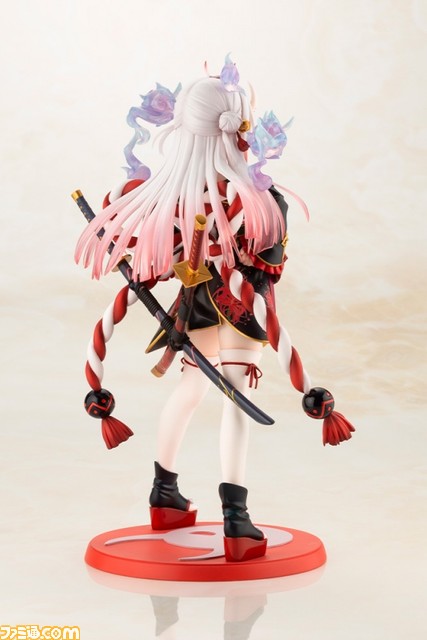 ホロライブ】百鬼あやめ（お嬢）フィギュアが予約スタート。ドヤっとしたポージングで複雑な衣装もしっかり再現。限定特典の“にぱぁ顔”もかわ余！ |  ゲーム・エンタメ最新情報のファミ通.com