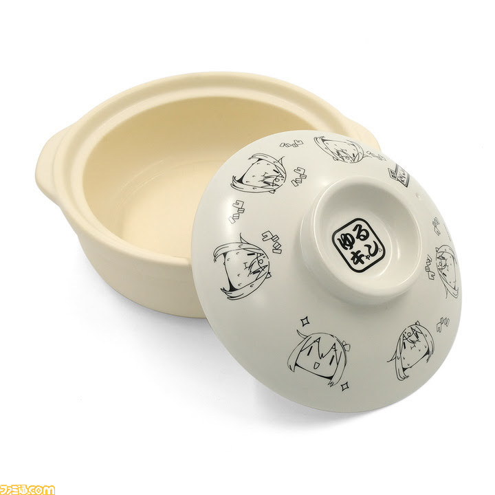 『ゆるキャン△』新商品!「鍋の妖精 なべしこ IH対応 土鍋」と「リバーシブル鍋敷き ver.2」原作イラストをデザインした食事が楽しくなるシリーズ!予約受付中