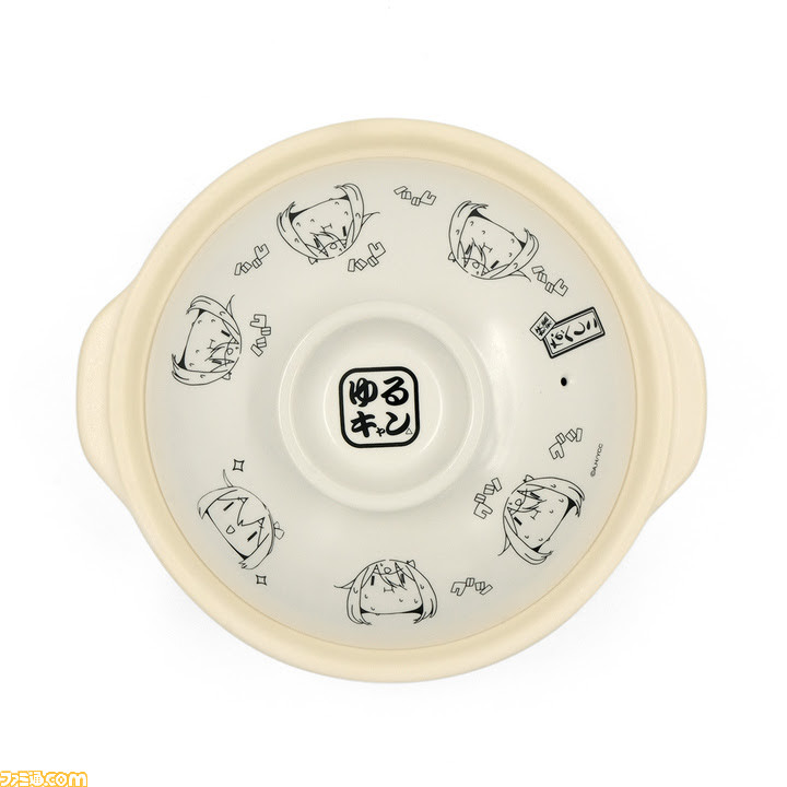 『ゆるキャン△』新商品!「鍋の妖精 なべしこ IH対応 土鍋」と「リバーシブル鍋敷き ver.2」原作イラストをデザインした食事が楽しくなるシリーズ!予約受付中