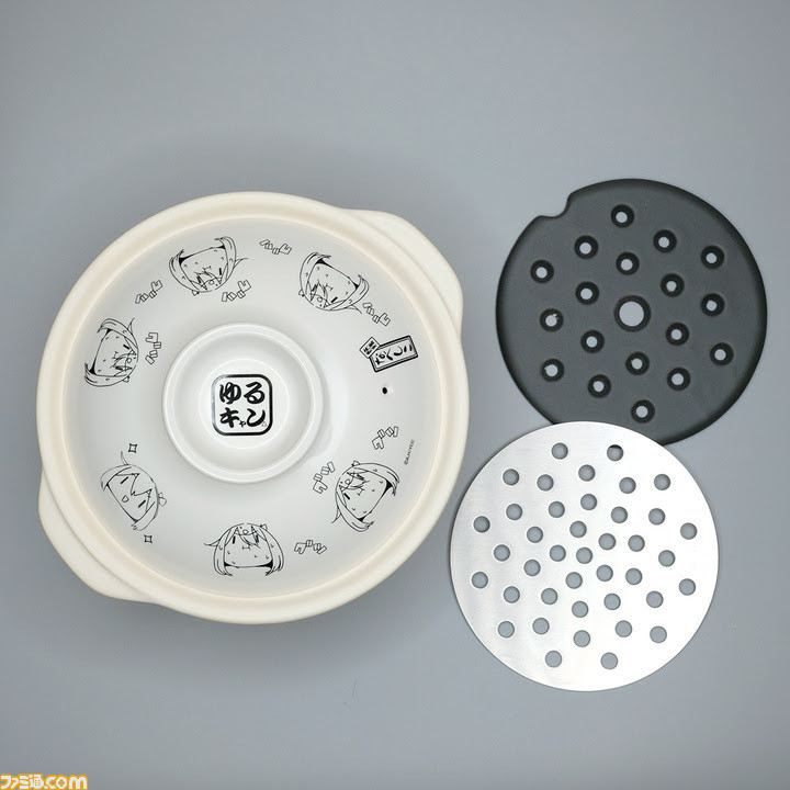 『ゆるキャン△』新商品!「鍋の妖精 なべしこ IH対応 土鍋」と「リバーシブル鍋敷き ver.2」原作イラストをデザインした食事が楽しくなるシリーズ!予約受付中