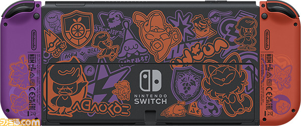 ポケモン】コライドンとミライドンが描かれたSwitch（有機ELモデル