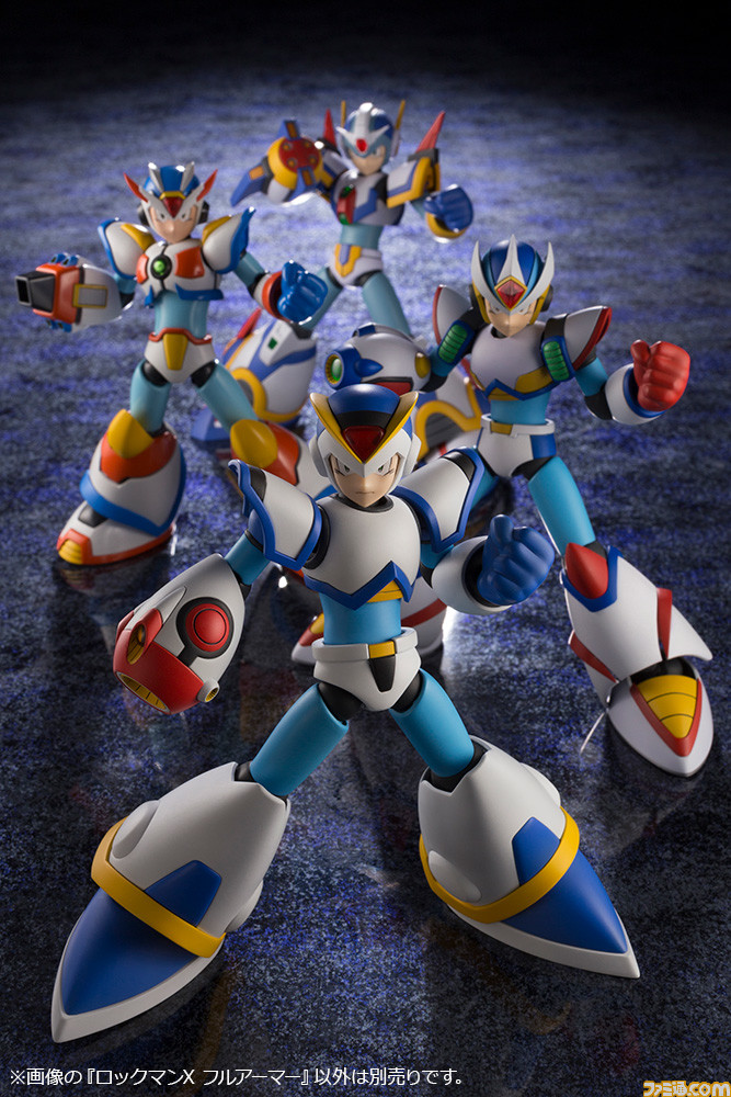ロックマンX』強化パーツをまとったフルアーマー状態の“エックス