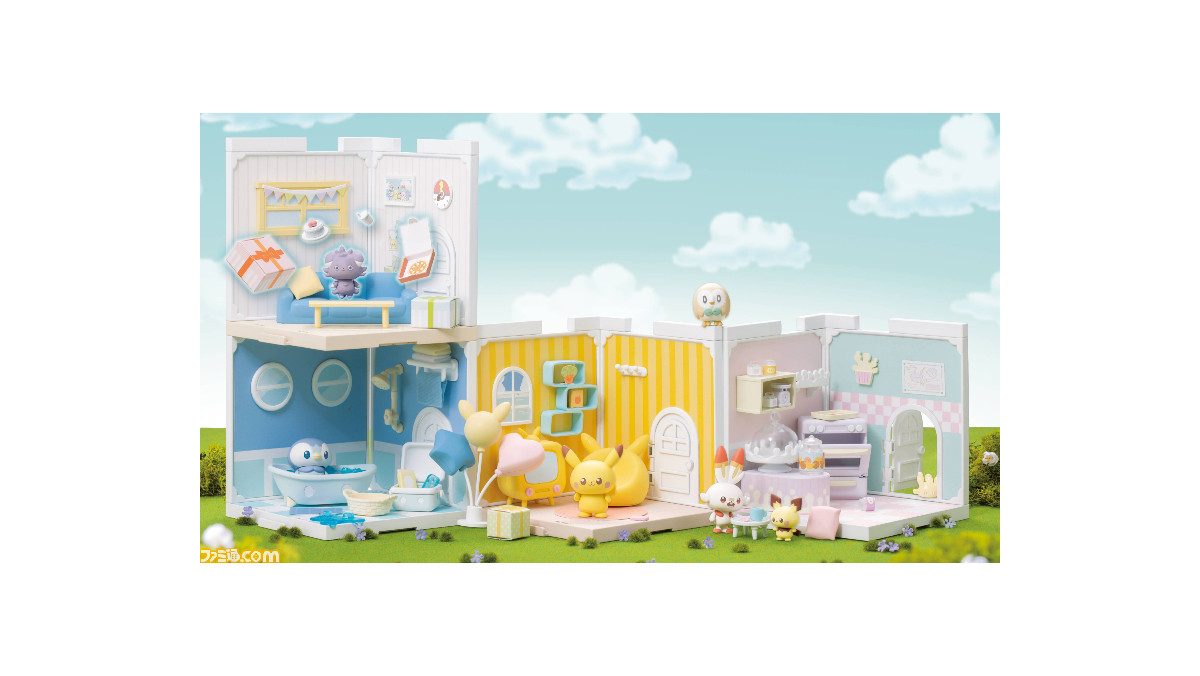 ポケモン】のんびり気ままな“ポケピース”のシェアハウスを再現した