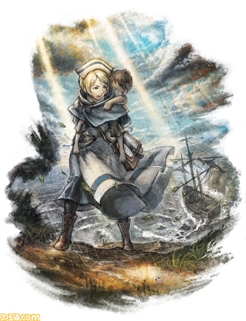 『オクトパストラベラー2』2023年2月24日発売。ドット絵と3DCGを融合した“HD-2D”のグラフィックがさらにパワーアップ。新たな8人の旅人の物語が展開