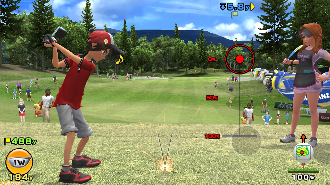 『いつでもGOLF』が配信開始。「みんなと、いつでも、GOLFがしたい！」クラップハンズによる新機軸のゴルフゲーム【Nintendo