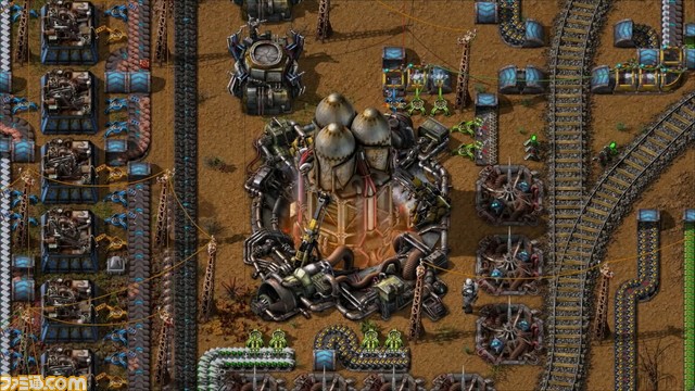 『Factorio』が10月28日に配信決定。資源を掘って、機械をクラフトし自動化してとある惑星からロケットで脱出を目指すストラテジー【Nintendo Direct】