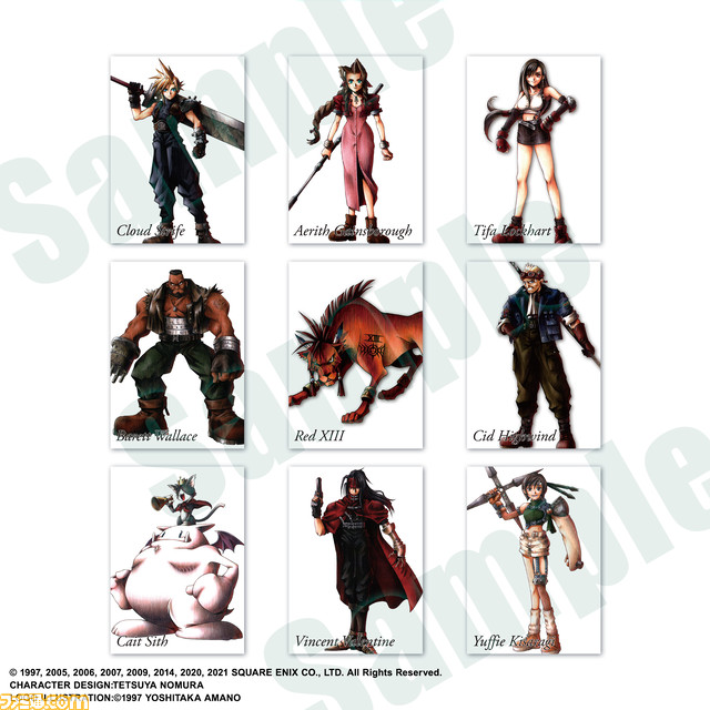 『FF7』エアリス、ティファのアクションフィギュアが登場。特徴的な髪形や服装をまとった原点とも呼べる懐かしい姿で再現