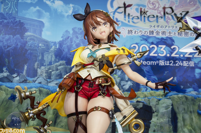 『ライザ3』等身大フィギュアで彼女の成長を確認しよう。会場スタッフ「後ろからのアングルがおすすめです」【TGS2022】