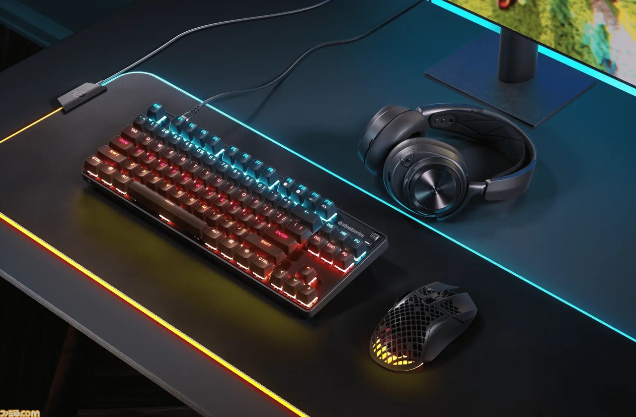 SteelSeriesのゲーミングキーボード“Apex 9 Mini”、“Apex 9 TKL SteelSeriesのゲーミングキーボード“Apex 9 Mini”、“Apex 9 TKL