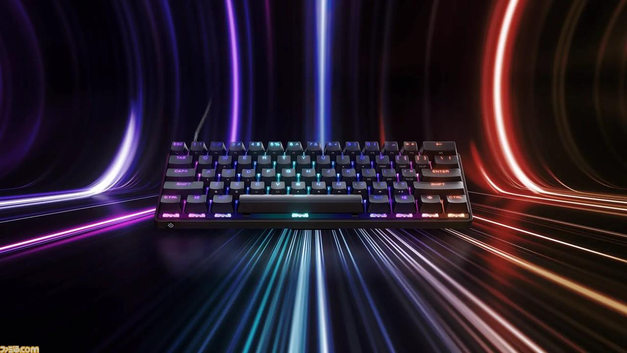 SteelSeriesのゲーミングキーボード“Apex 9 Mini”、“Apex 9 TKL