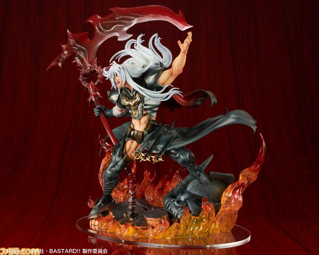 アニメ『BASTARD!!-暗黒の破壊神-』ダーク・シュナイダー、シーン・ハリのフィギュアが登場。メディコス限定でシーン・ハリのアクリルスタンドが付属