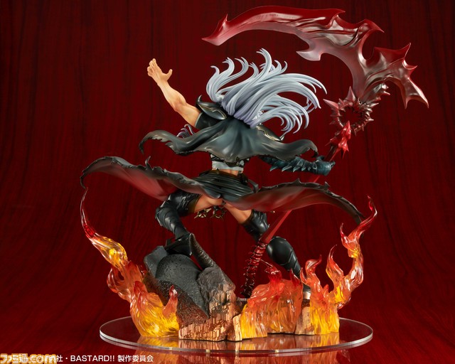 アニメ『BASTARD!!-暗黒の破壊神-』ダーク・シュナイダー、シーン・ハリのフィギュアが登場。メディコス限定でシーン・ハリのアクリルスタンドが付属
