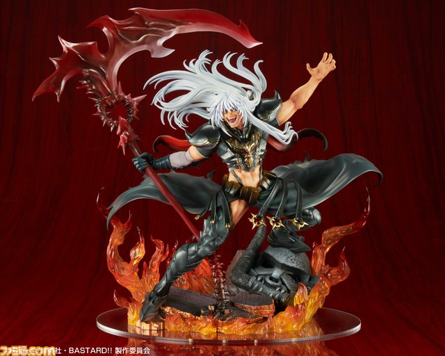 アニメ『BASTARD!!-暗黒の破壊神-』ダーク・シュナイダー、シーン・ハリのフィギュアが登場。メディコス限定でシーン・ハリのアクリルスタンドが付属