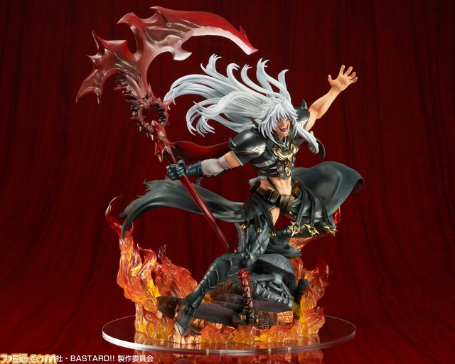 アニメ『BASTARD!!-暗黒の破壊神-』ダーク・シュナイダー、シーン・ハリのフィギュアが登場。メディコス限定でシーン・ハリのアクリルスタンドが付属