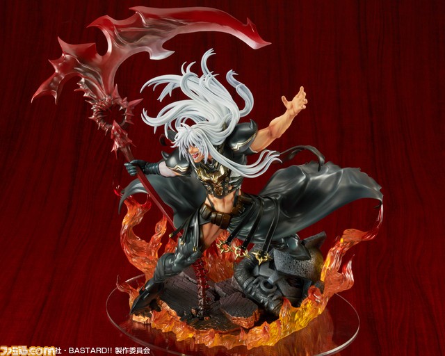 アニメ『BASTARD!!-暗黒の破壊神-』ダーク・シュナイダー、シーン・ハリのフィギュアが登場。メディコス限定でシーン・ハリのアクリルスタンドが付属
