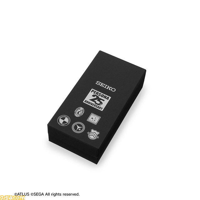 『ペルソナ』シリーズと“セイコー”がコラボ。随所に『ペルソナ』のエッセンスを取り込んだ“セイコーコラボウオッチ ペルソナ 25周年記念モデル”がアトラスDショップにて予約開始