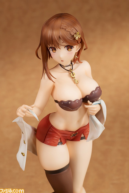 『ライザのアトリエ2』着替え中のワンシーンをとらえた主人公・ライザのフィギュアが登場。抜群のプロポーションで思わず目が釘付けに