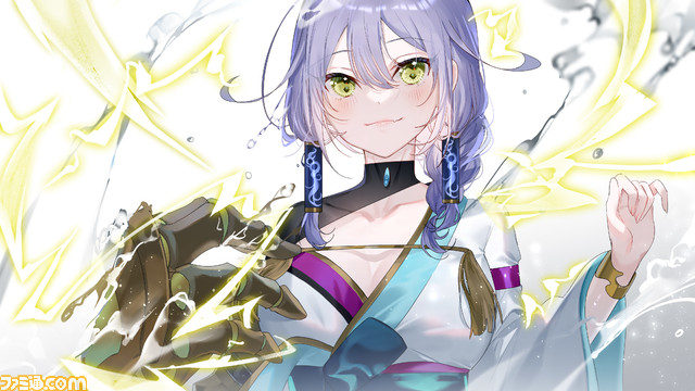 『サムライメイデン』侍JKたちのB2タペストリーやブロマイドが同梱するファミ通DXパックが公開。主人公が金髪黒ギャルに変身する専用衣装も