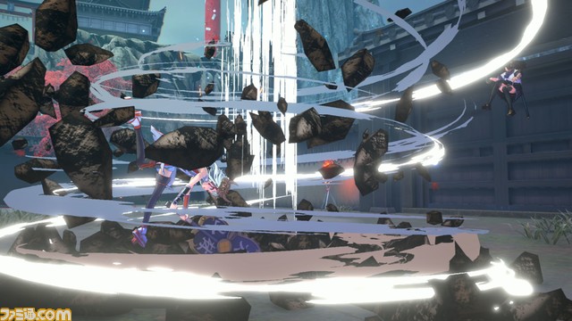 『サムライメイデン』侍JKたちのB2タペストリーやブロマイドが同梱するファミ通DXパックが公開。主人公が金髪黒ギャルに変身する専用衣装も