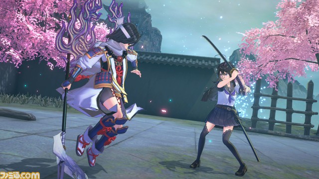 『サムライメイデン』侍JKたちのB2タペストリーやブロマイドが同梱するファミ通DXパックが公開。主人公が金髪黒ギャルに変身する専用衣装も