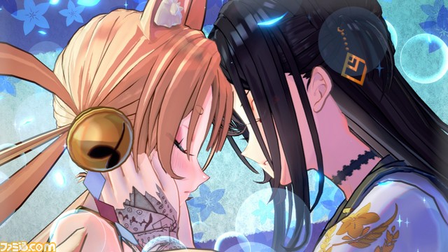 『サムライメイデン』侍JKたちのB2タペストリーやブロマイドが同梱するファミ通DXパックが公開。主人公が金髪黒ギャルに変身する専用衣装も