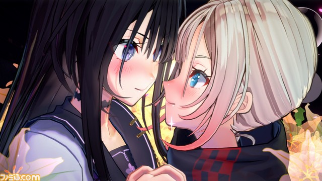 『サムライメイデン』侍JKたちのB2タペストリーやブロマイドが同梱するファミ通DXパックが公開。主人公が金髪黒ギャルに変身する専用衣装も