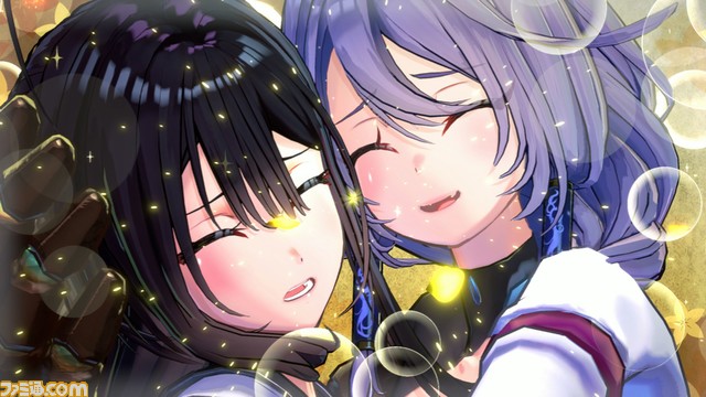 『サムライメイデン』侍JKたちのB2タペストリーやブロマイドが同梱するファミ通DXパックが公開。主人公が金髪黒ギャルに変身する専用衣装も