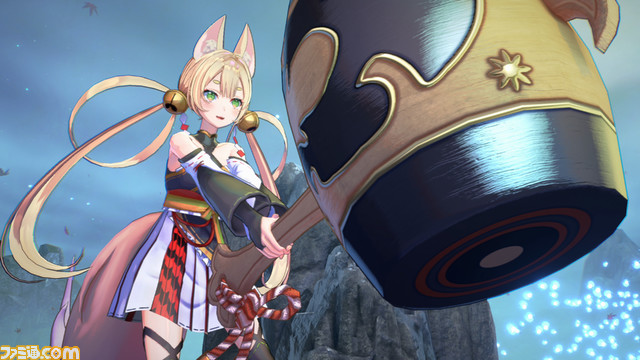 『サムライメイデン』侍JKたちのB2タペストリーやブロマイドが同梱するファミ通DXパックが公開。主人公が金髪黒ギャルに変身する専用衣装も