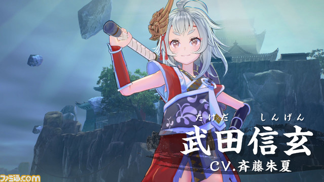 ガールズ侍アクション『サムライメイデン』12月1日に発売決定。“金髪ギャル”衣装の特典やカワイイ女の子な武田信玄など新情報が公開