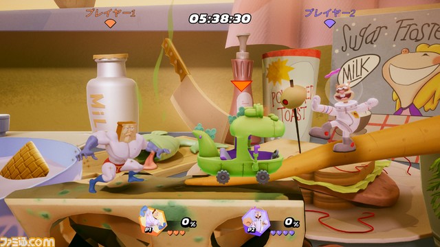 『ニコロデオン オールスター大乱闘 アルティメットエディション』全ゲームモードを発表。操作とアクションを解説するプレイトレーラーも公開