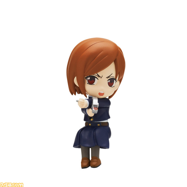 『呪術廻戦』ちょこんと座るフィギュアシリーズに私服姿の虎杖&ツカモト、アイマスクを外した五条などが登場。全国のカプセルトイ売り場で9月下旬に発売