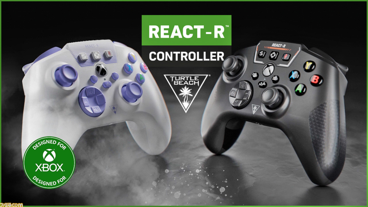 Xboxライセンス取得の有線コントローラー React R 販売 ハンドルの形状やグリップなど疲れにくい質感 爆発や銃声なども振動で感じて臨場感を再現 ゲーム エンタメ最新情報のファミ通 Com