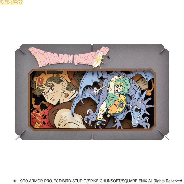 『DQ4』ゲームパッケージが“ペーパーシアター”に! スライムたちのシリコン立体キーホルダーも新登場
