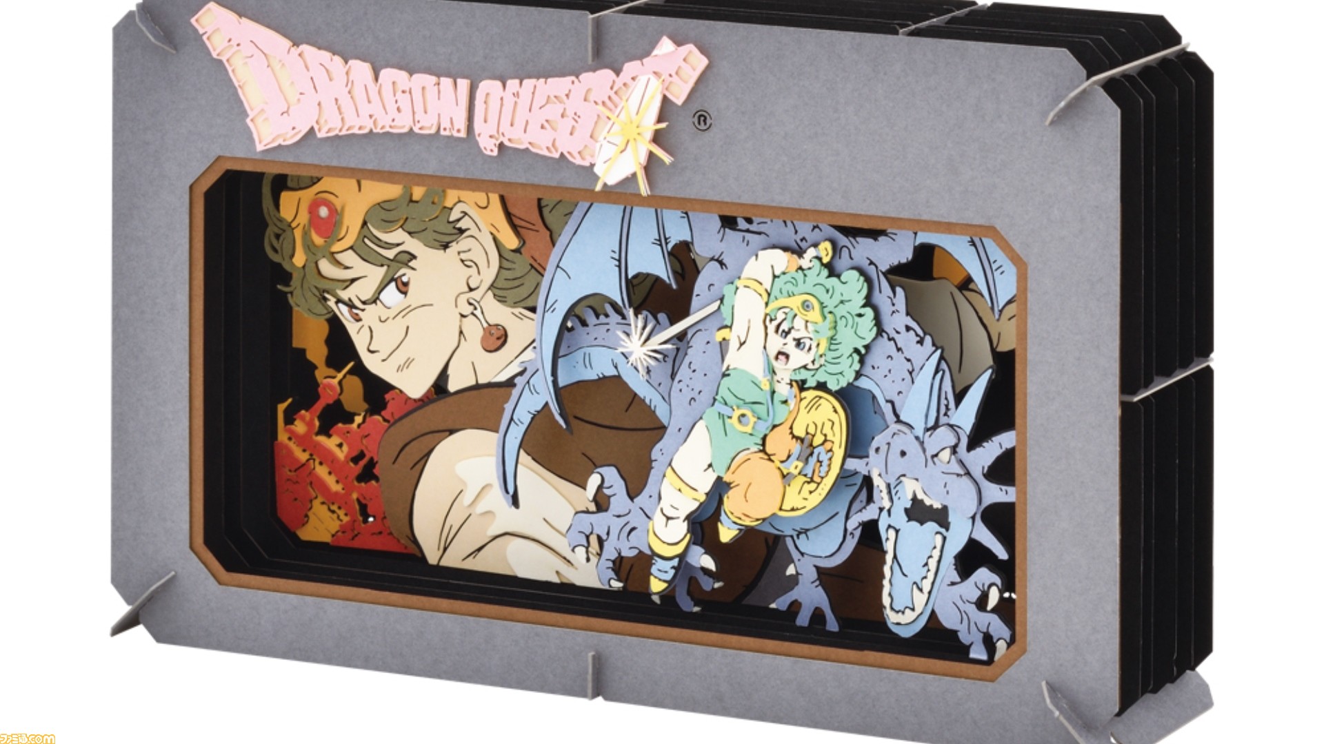 DQ4』パッケージイラストが“ペーパーシアター”に！ スライムたちの