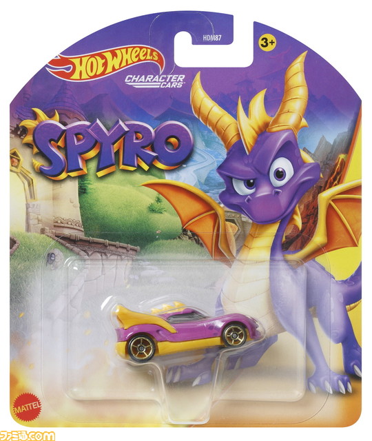 【ホットウィール】ソニックにクラッシュ、E.T.やジョーズも！ ゲームと名作映画のキャラクターをモチーフにしたミニカーが登場