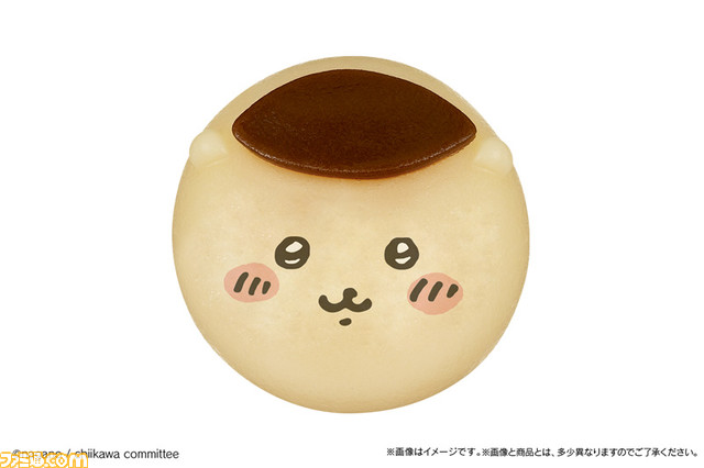 『ちいかわ』かわいい表情の数々を和菓子で再現した“食べマスモッチ ちいかわ”が発売。ちいかわ（ミルク味）、くりまんじゅう（マロン味）、ハチワレ（カスタード味）、うさぎ（プリン味）の4種