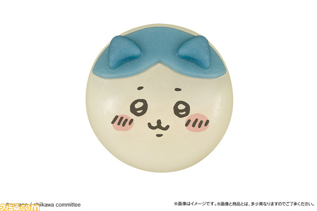 『ちいかわ』かわいい表情の数々を和菓子で再現した“食べマスモッチ ちいかわ”が発売。ちいかわ（ミルク味）、くりまんじゅう（マロン味）、ハチワレ（カスタード味）、うさぎ（プリン味）の4種