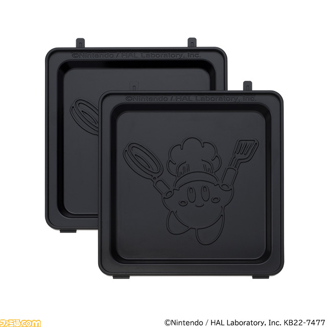 『星のカービィ』カービィやワドルディのホットサンドとミニケーキが焼ける“こんがりきゃらマルチサンドメーカー”が予約受付開始