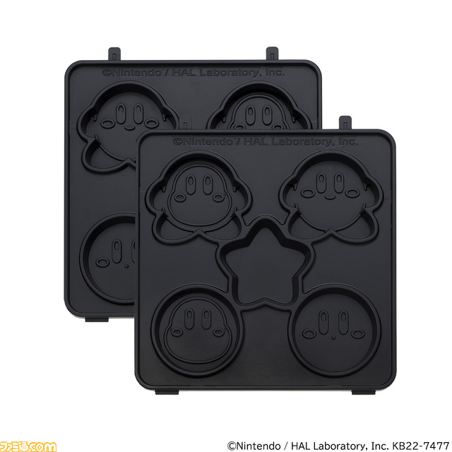 『星のカービィ』カービィやワドルディのホットサンドとミニケーキが焼ける“こんがりきゃらマルチサンドメーカー”が予約受付開始