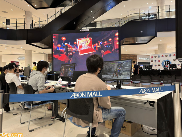 『ストV』SFLファン交流キャラバンがいよいよスタート! 第1回イオンモール白山にはももち選手率いる忍ism Gamingが登場