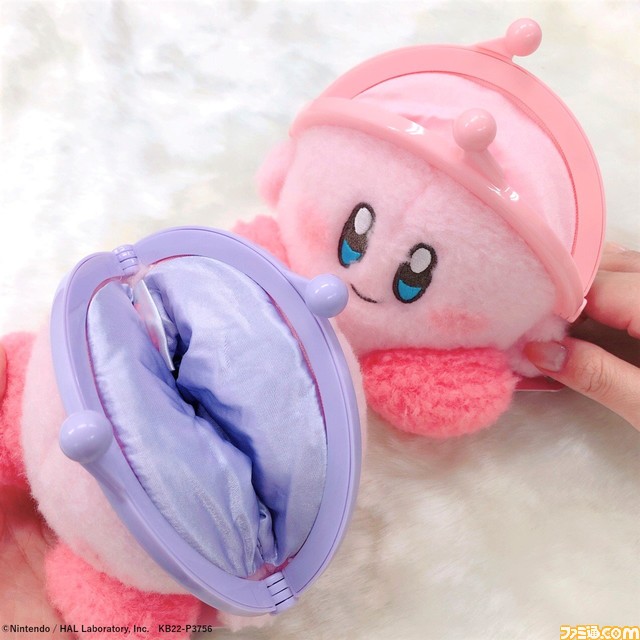 星のカービィ』ぷわふわ手触りのペンポーチやショルダーバッグが登場