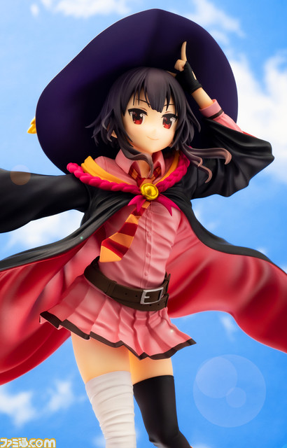 『映画 この素晴らしい世界に祝福を!紅伝説』“めぐみん”(学生服ver.)のフィギュアが再販売。キャラアニ.comほかにて予約受付中