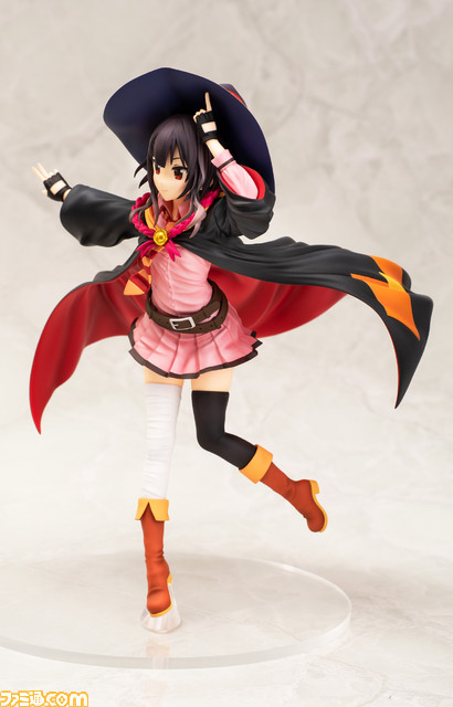 『映画 この素晴らしい世界に祝福を!紅伝説』“めぐみん”(学生服ver.)のフィギュアが再販売。キャラアニ.comほかにて予約受付中