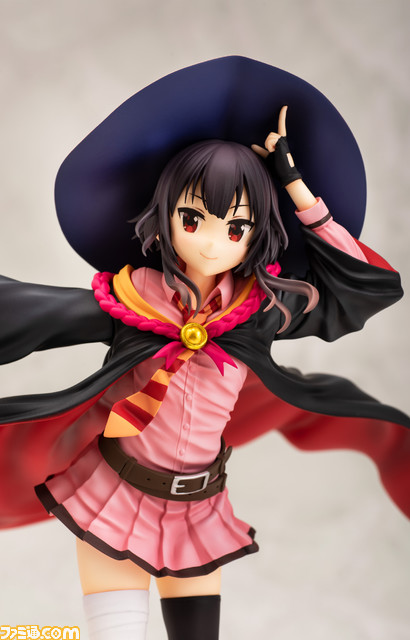 『映画 この素晴らしい世界に祝福を!紅伝説』“めぐみん”(学生服ver.)のフィギュアが再販売。キャラアニ.comほかにて予約受付中