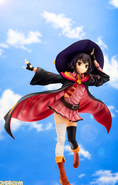 『映画 この素晴らしい世界に祝福を!紅伝説』“めぐみん”(学生服ver.)のフィギュアが再販売。キャラアニ.comほかにて予約受付中