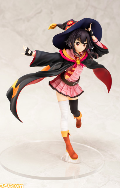 『映画 この素晴らしい世界に祝福を!紅伝説』“めぐみん”(学生服ver.)のフィギュアが再販売。キャラアニ.comほかにて予約受付中