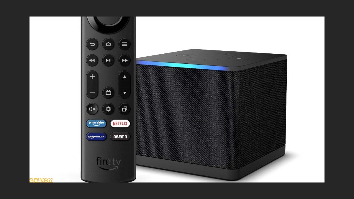Fire TV Cube(キューブ)第3世代 美しかっ TVer/ABEMAボタン付