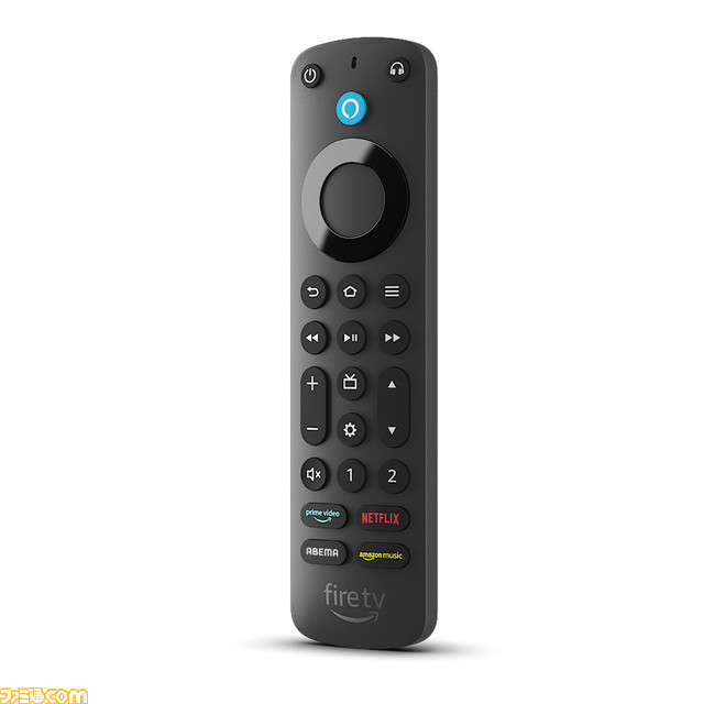 Amazon FireStickTV用リモコン