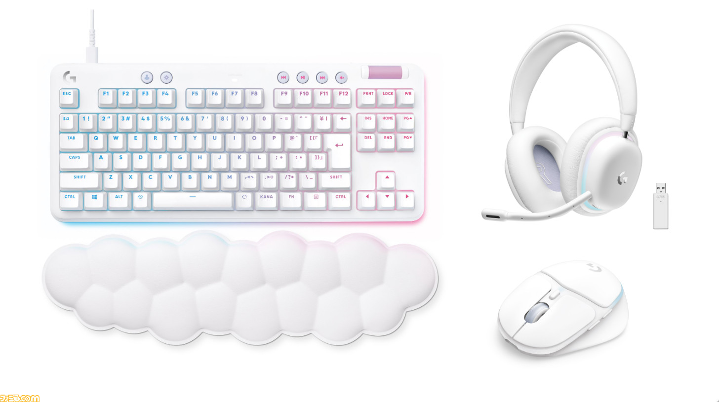 オーロラコレクション Logicool G705 WL WHITE