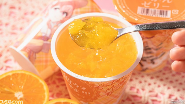 【にじさんじ】笹木咲のみかんゼリーと椎名唯華のコーヒーゼリーが全国のファミマ発売中。パッケージにはそれぞれ3種のオリジナル描き下ろしデザインを使用